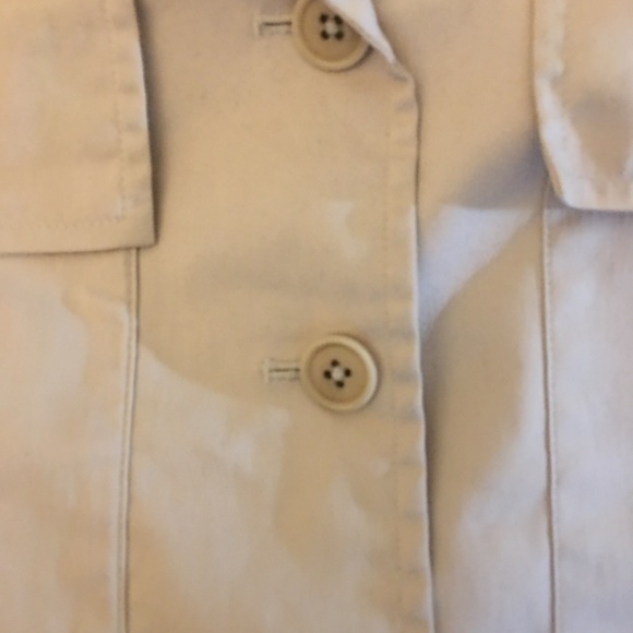 Lauren Ralph Lauren Safari Jacket Womens Size Medium Khaki Button Flap Pockets - Picture 4 of 7